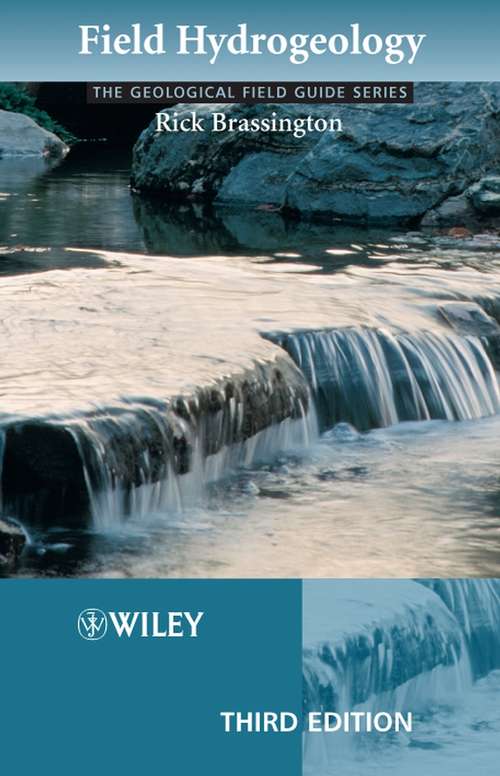 Book cover of Field Hydrogeology