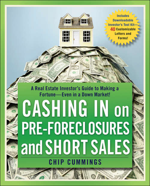 Book cover of Cashing in on Pre-foreclosures and Short Sales