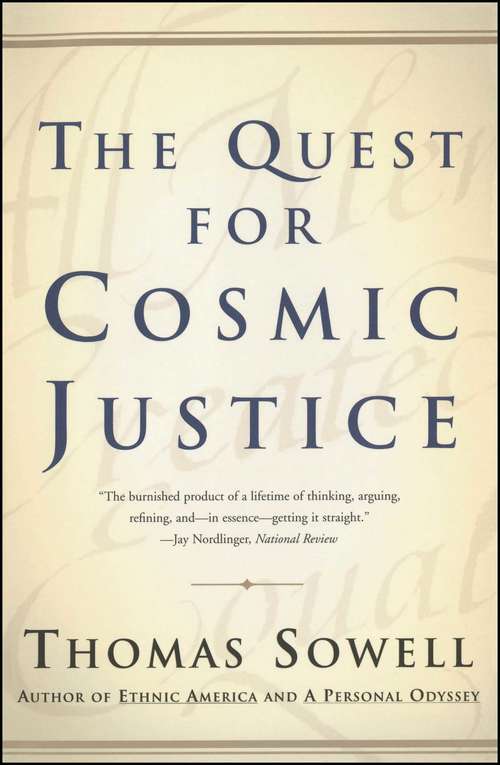Book cover of The Quest For Cosmic Justice