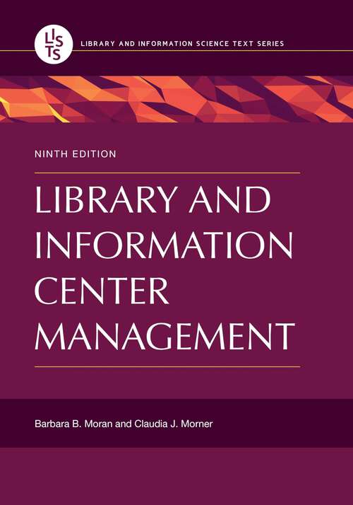 Book cover of Library and Information Center Management
