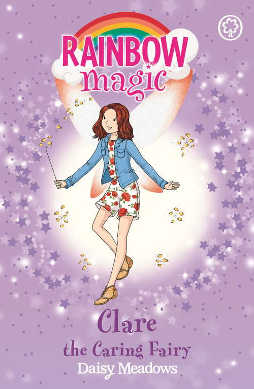 Book cover of Clare the Caring Fairy: The Friendship Fairies Book 4 (Rainbow Magic #4)