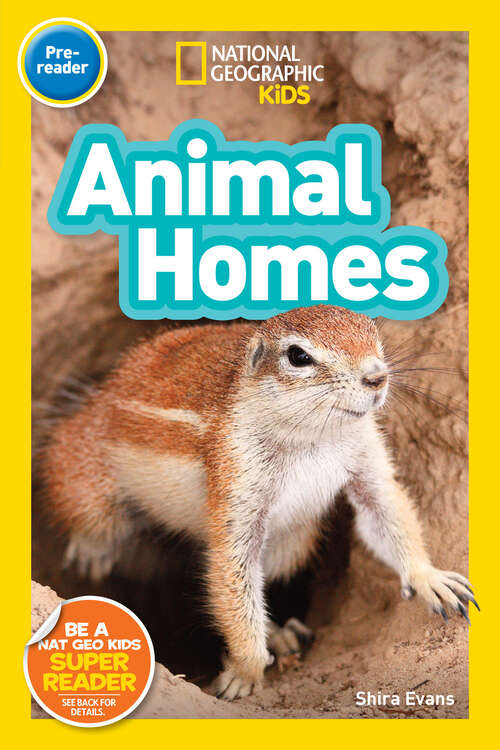 Book cover of Animal Homes (Readers)
