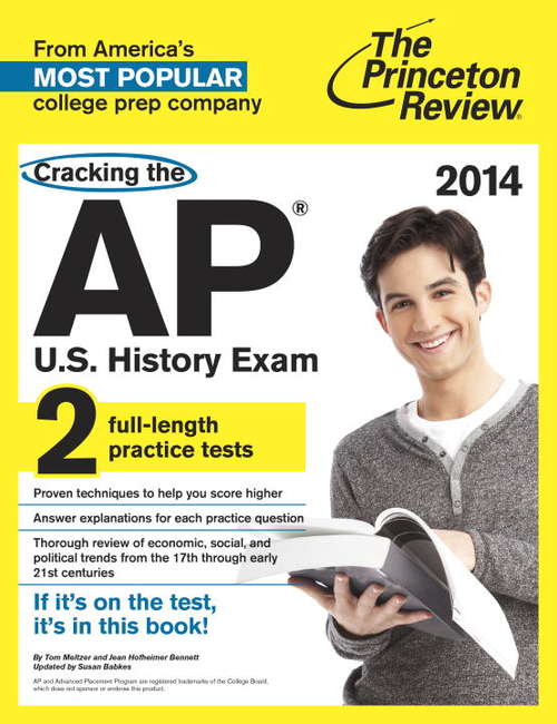 Book cover of Cracking the AP U.S. History Exam, 2013 Edition
