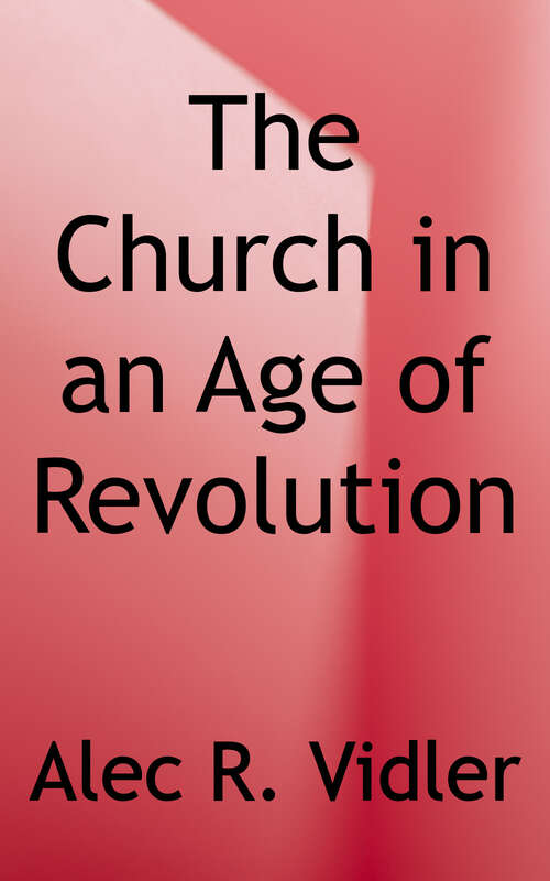 Book cover of The Church in an Age of Revolution