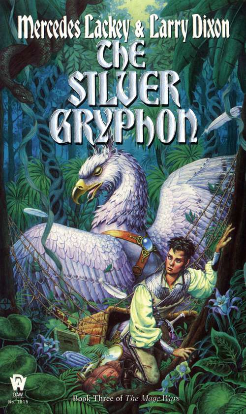 Book cover of The Silver Gryphon (Mage Wars #3)