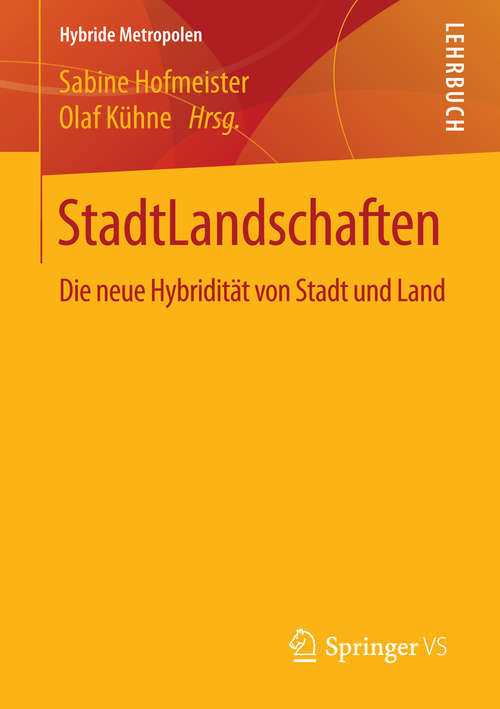 Book cover of StadtLandschaften