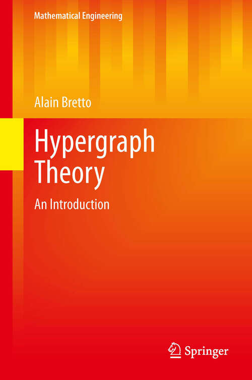 Book cover of Hypergraph Theory