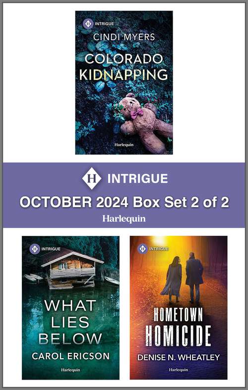 Book cover of Harlequin Intrigue October 2024 - Box Set 2 of 2: A Suspense Romance Collection (Original)