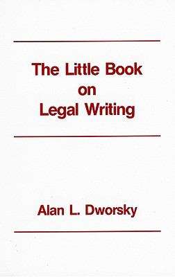 Book cover of The Little Book on Legal Writing (Second Edition)