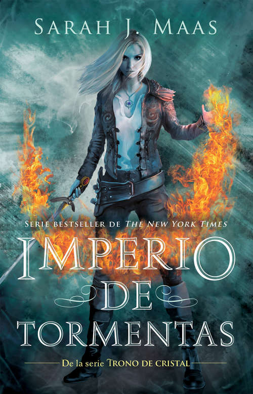 Book cover of Imperio de tormentas (Trono de Cristal #5)