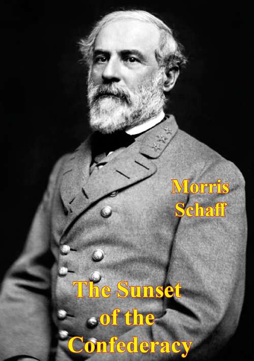 Book cover of The Sunset of the Confederacy
