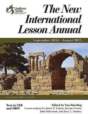 Book cover of The New International Lesson Annual 2014-2015
