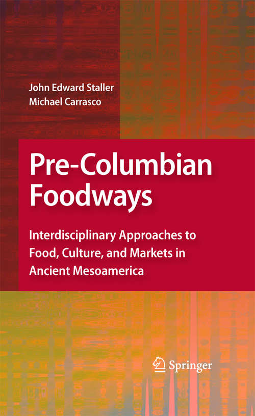 Book cover of Pre-Columbian Foodways