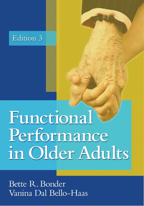 Book cover of Functional Performance in Older Adults (Third Edition)