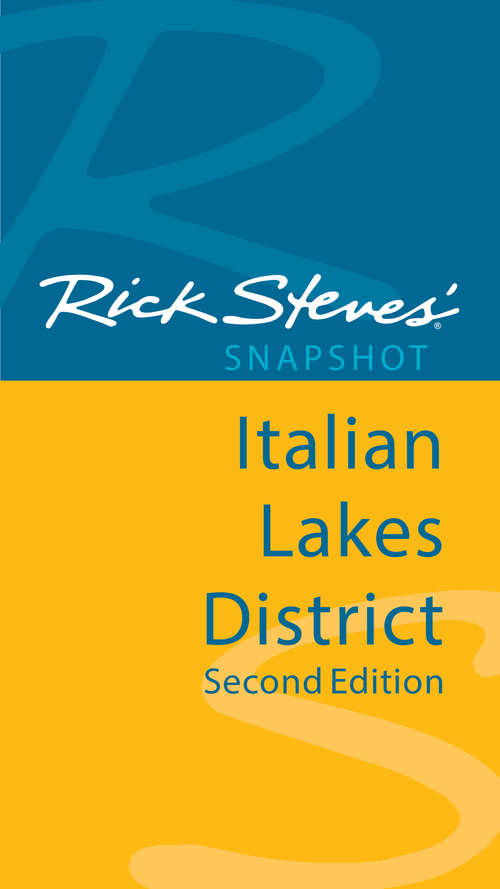Book cover of Rick Steves' Snapshot Italian Lakes District