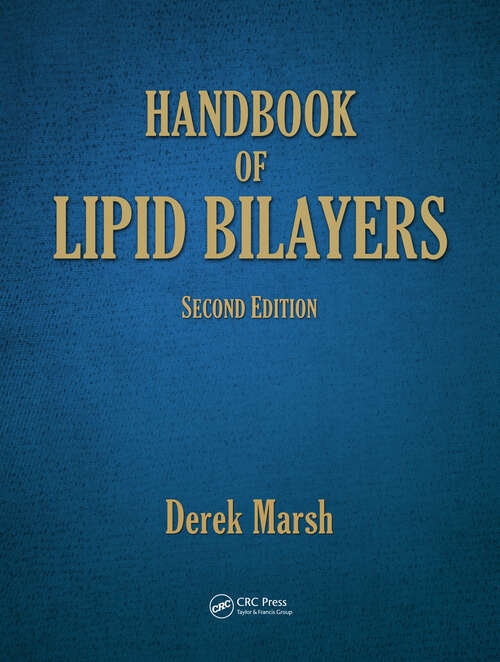 Book cover of Handbook of Lipid Bilayers (2)