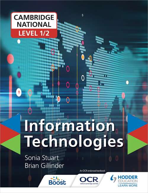 Book cover of Cambridge National Level 1/2 Certificate in Information Technologies