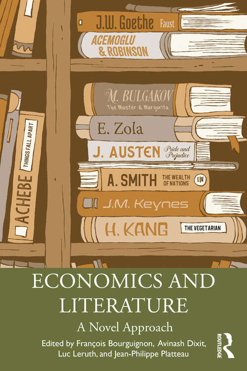 Book cover of Economics and Literature: A Novel Approach (1)