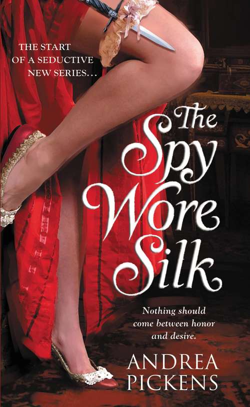 Book cover of The Spy Wore Silk