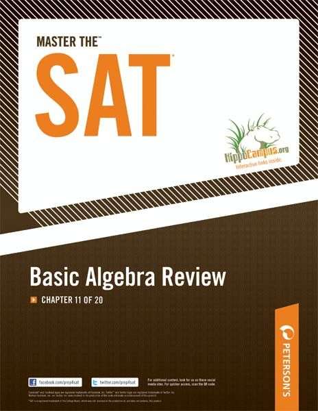 Book cover of Master the SAT: Chapter 11 of 20