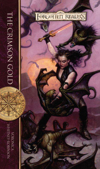 Book cover of The Crimson Gold (Forgotten Realms: Rogues #3)