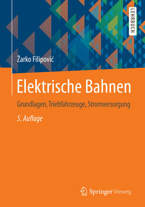 Book cover of Elektrische Bahnen