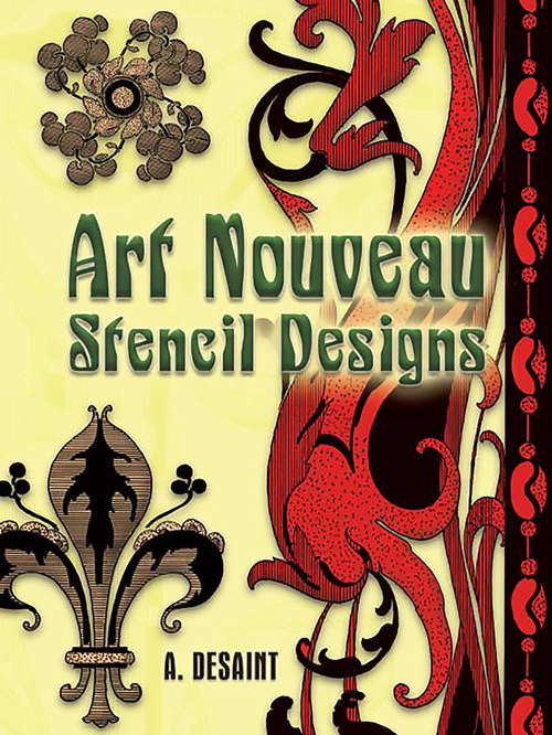 Book cover of Art Nouveau Stencil Designs