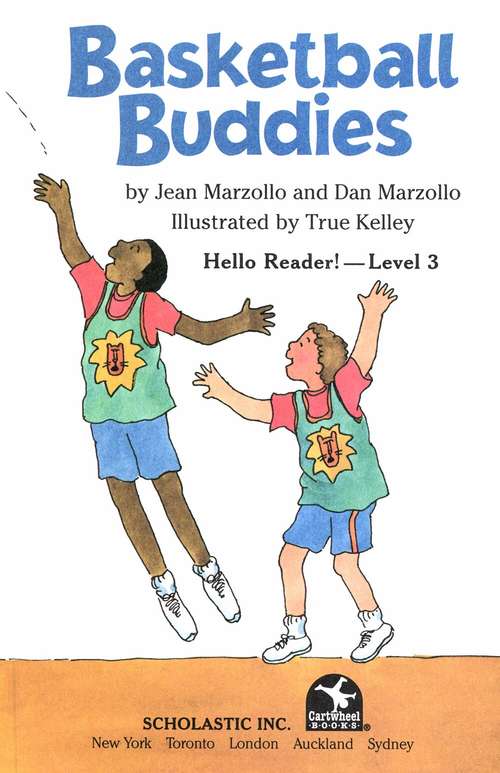 Book cover of Basketball Buddies (Hello Reader! Level 3)