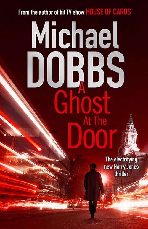 Book cover of The Ghost at the Door (Harry Jones #4)