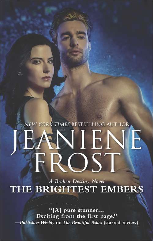Book cover of The Brightest Embers: A Paranormal Romance Novel