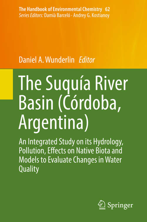 Book cover of The Suquía River Basin (Córdoba, Argentina)