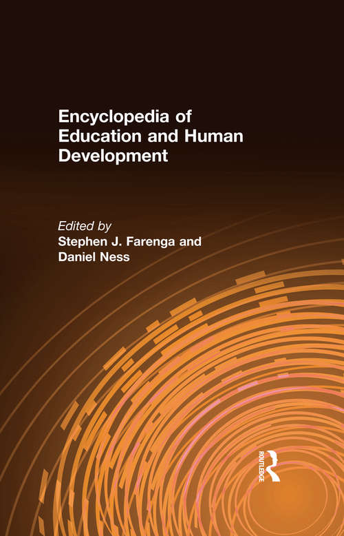 Encyclopedia of Education and Human Development
