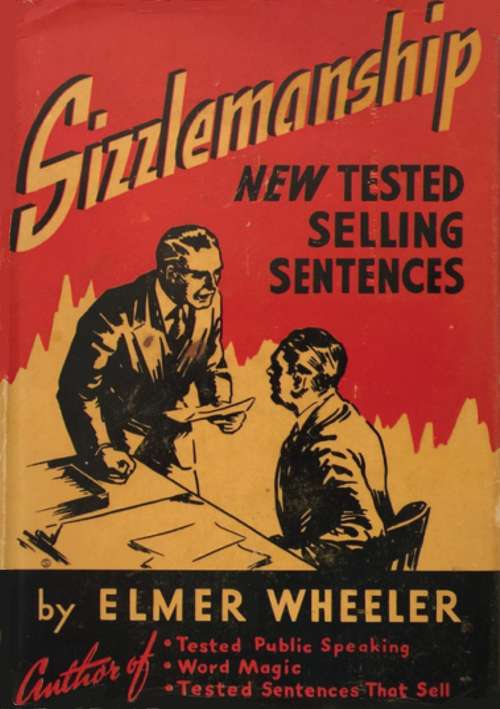 Book cover of Sizzlemanship: New Tested Selling Sentences