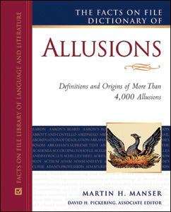 Book cover of Dictionary of Allusions