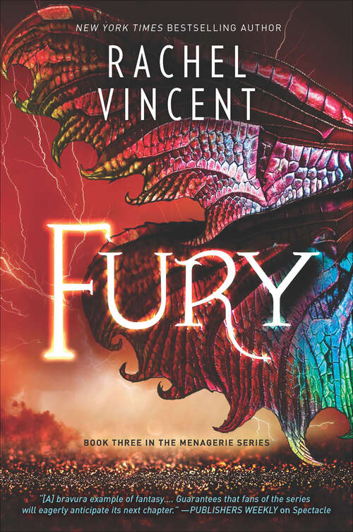 Book cover of Fury (Original) (The Menagerie Series #3)