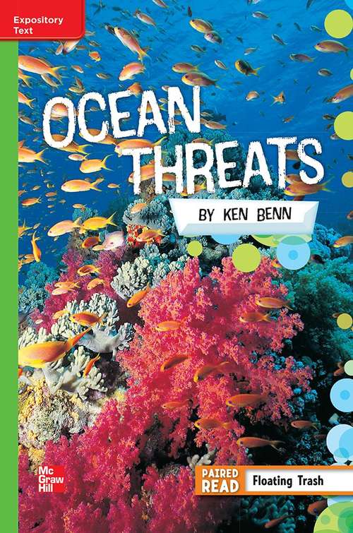 Book cover of Ocean Threats [Beyond Level, Grade 5]