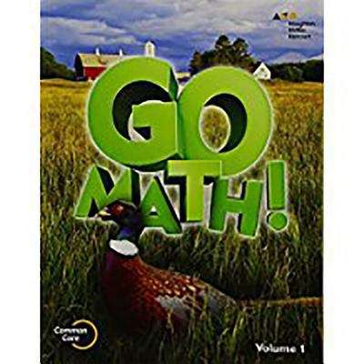 Book cover of Go Math! [Grade 5] Volume 1