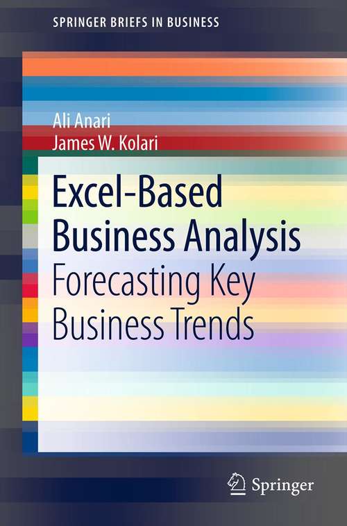 Book cover of Excel-Based Business Analysis
