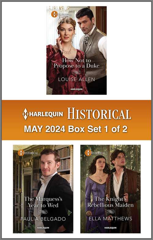 Book cover of Harlequin Historical May 2024 - Box Set 1 of 2
