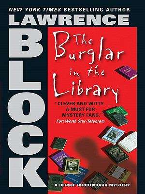 Book cover of The Burglar in the Library