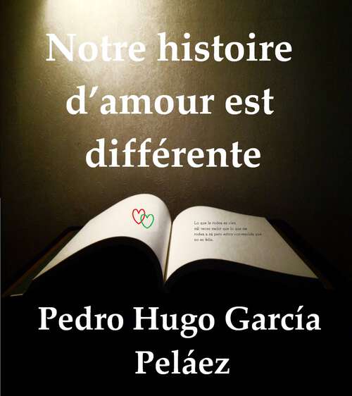 Book cover of Notre histoire d’amour est différente