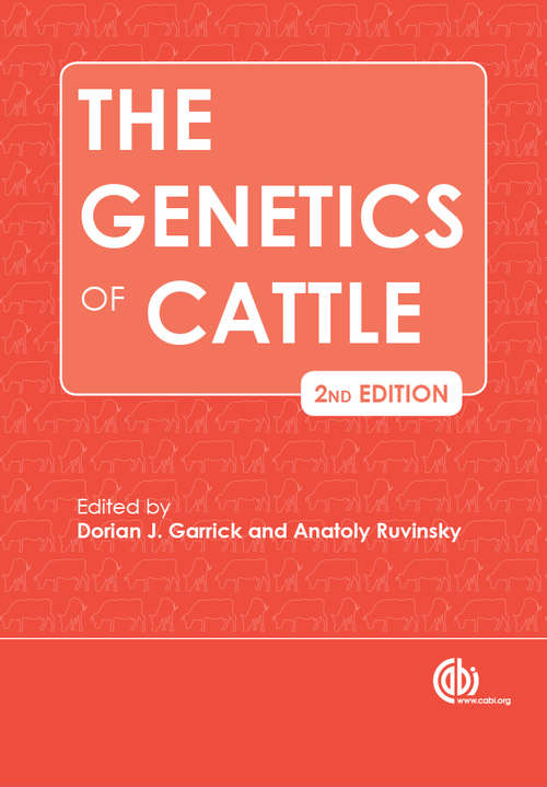 Book cover of The Genetics of Cattle 2nd edition