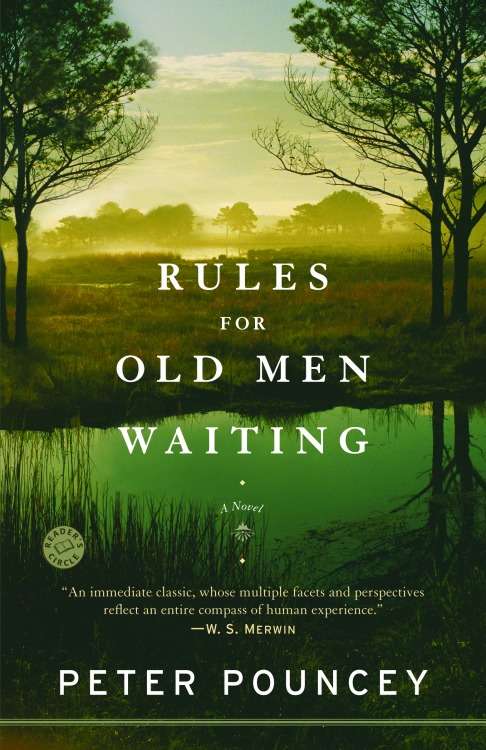 Book cover of Rules for Old Men Waiting: A Novel