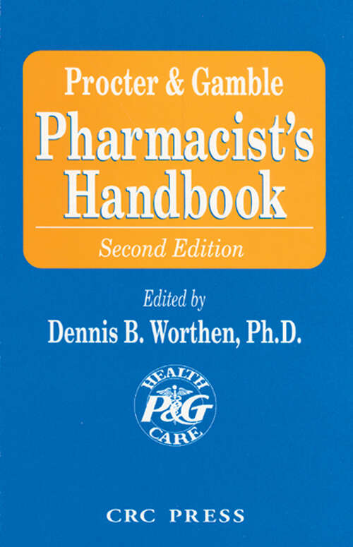 Book cover of P & G Pharmacy Handbook