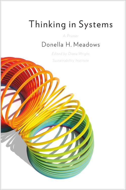 Book cover of Thinking in Systems: International Bestseller
