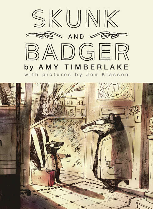 Book cover of Skunk and Badger