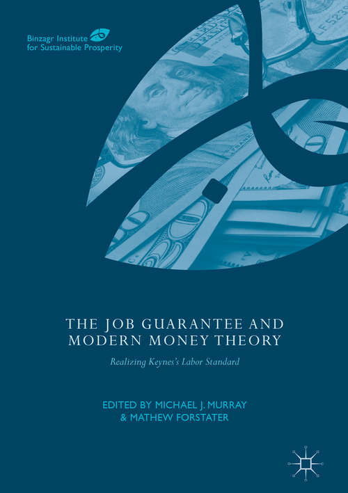 Book cover of The Job Guarantee and Modern Money Theory