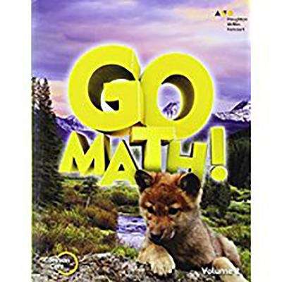 Book cover of Go Math! [Grade 1] Volume 2