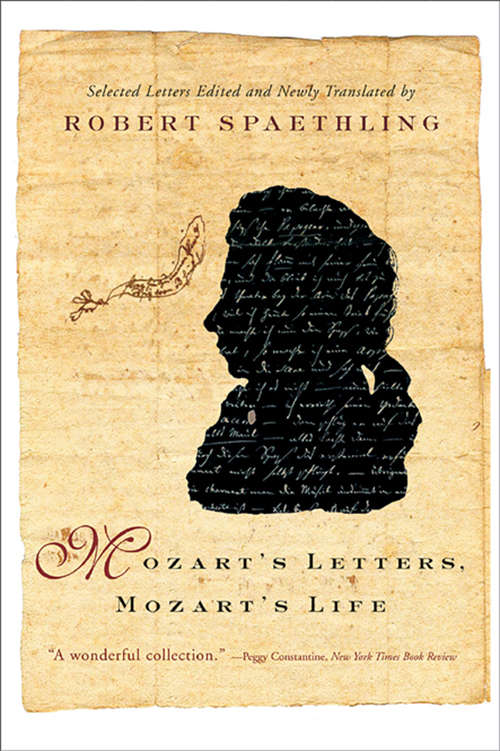 Book cover of Mozart's Letters, Mozart's Life