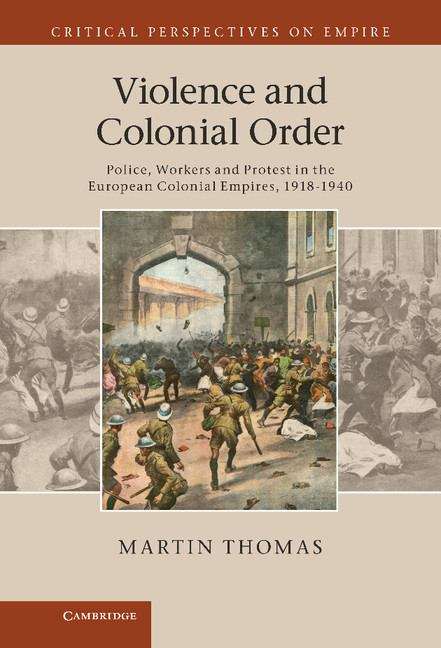 Book cover of Violence and Colonial Order